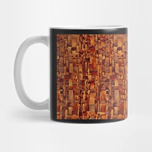 Abstract  faux leather Mug